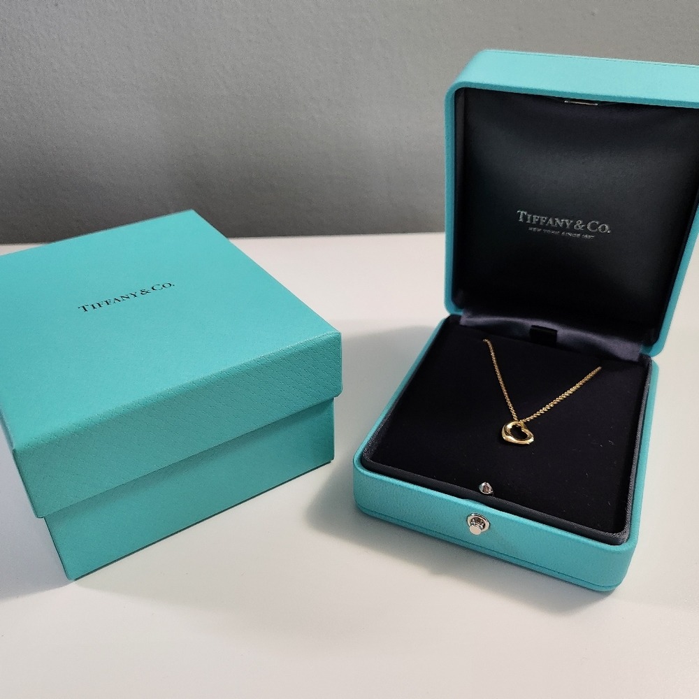 Tiffany & Co Elsa Peretti Open Heart Necklace